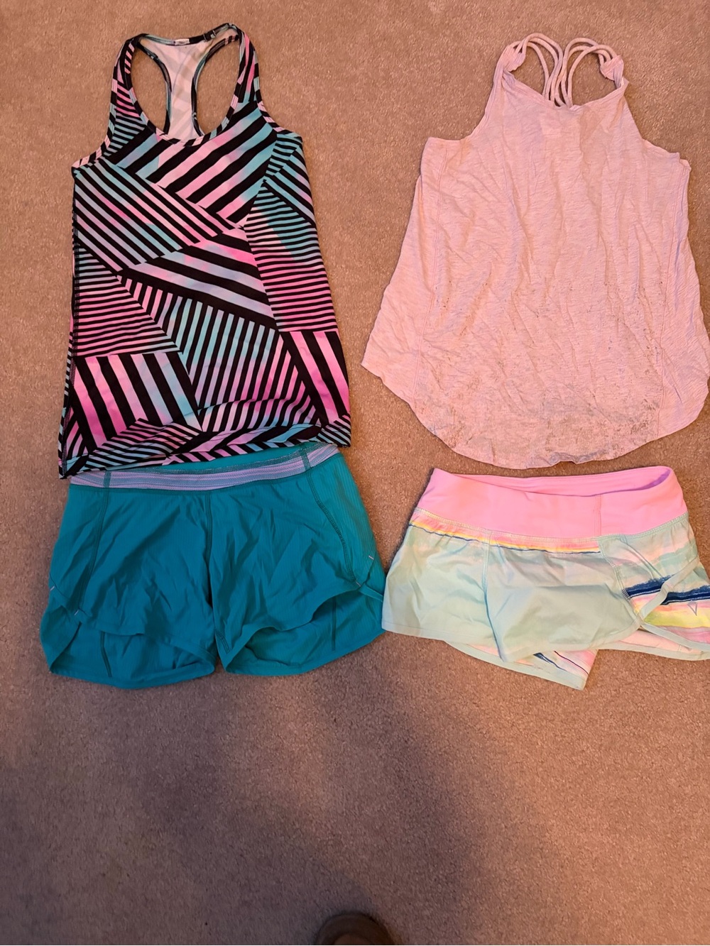 Girls' Ivivva Tank Tops & Shorts